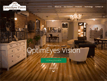 Tablet Screenshot of optimeyes-vision.com